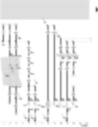 Wiring Diagram  SEAT TOLEDO 2000 - Twin filament bulb/sealed beam insert - left - rear fog light bulb left - rear fog light bulb right - side light bulb - left