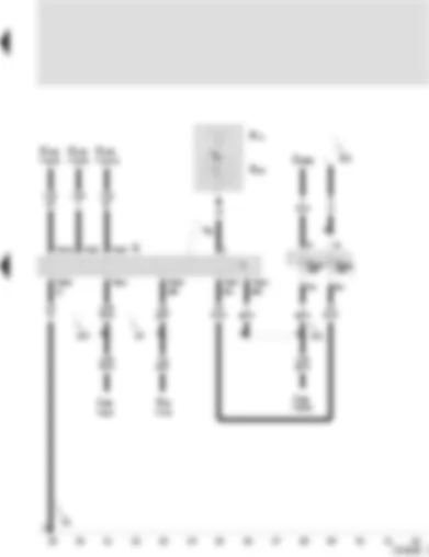 Wiring Diagram  SEAT TOLEDO 2000 - Radio - aerial - aerial booster