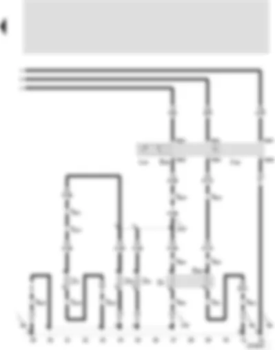 Wiring Diagram  SEAT TOLEDO 2000 - Control unit for heated passenger