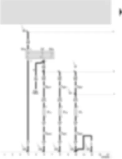 Wiring Diagram  SEAT TOLEDO 2000 - Door contact switch - front passenger