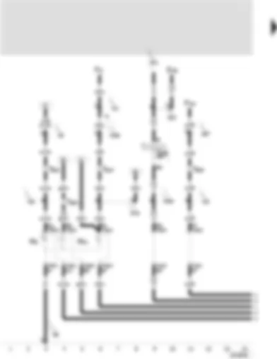 Wiring Diagram  SEAT TOLEDO 2000 - Rear left turn signal bulb - bulb for brake and rear light left