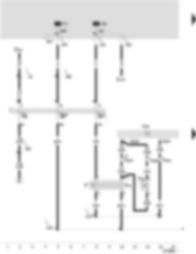 Wiring Diagram  SEAT TOLEDO 2000 - Control unit for motronic - brake light switch - brake pedal switch for CC/diesel direct injection system