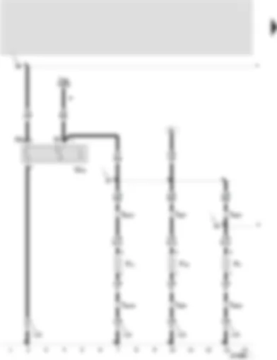 Wiring Diagram  SEAT TOLEDO 2000 - Door contact switch - front passenger