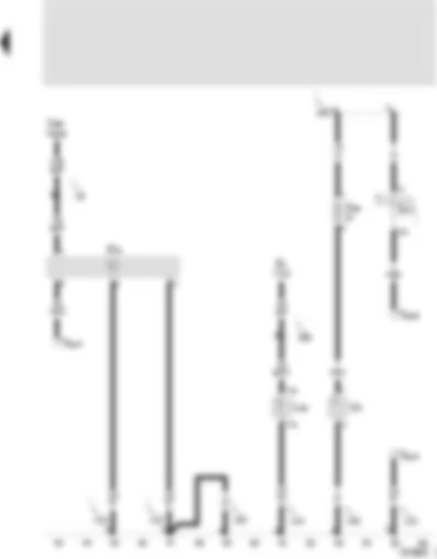 Wiring Diagram  SEAT TOLEDO 2000 - Taximeter - vehicle symbol illumination - two-way radio socket