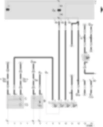 Wiring Diagram  SEAT TOLEDO 2000 - Battery - starter motor - alternator - voltage regulator - ignition and starter switch - X-contact relief relay
