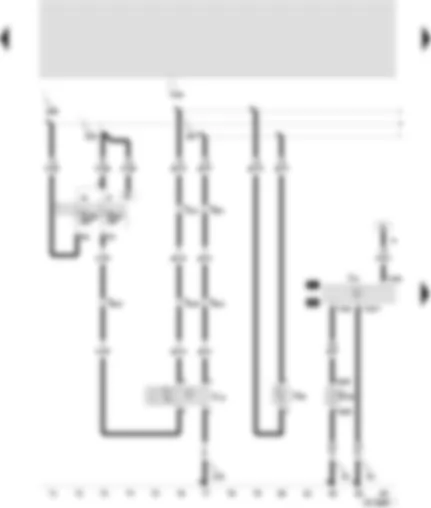 Wiring Diagram  SEAT TOLEDO 2000 - Intermittent wash/wipe relay - intermittent wiper control - rear window wiper motor - windscreen and rear window washer pump