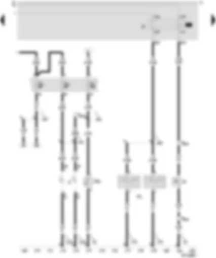 Wiring Diagram  SEAT TOLEDO 2000 - Horn plate - dual tone horn - dual tone horn relay - glove box light - number plate lights