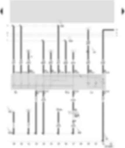 Wiring Diagram  SEAT TOLEDO 2000 - Light switch - rear fog lights switch - light switch illumination