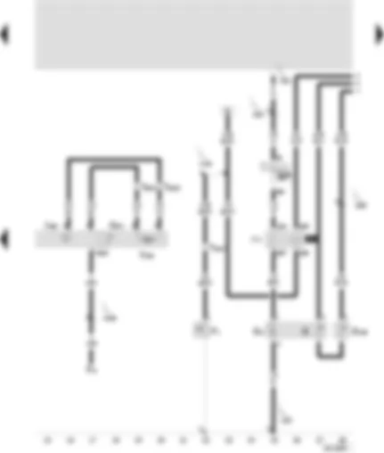 Wiring Diagram  SEAT TOLEDO 2000 - Four-wheel drive control unit - oil pressure switch - fuel gauge sender - fuel pump (pre-supply pump)