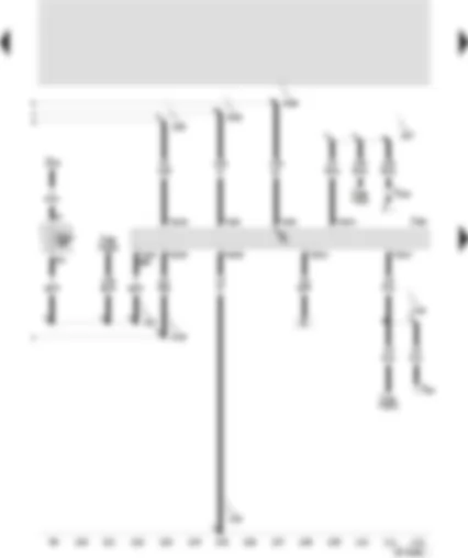 Wiring Diagram  SEAT TOLEDO 2000 - Central convenience system control unit