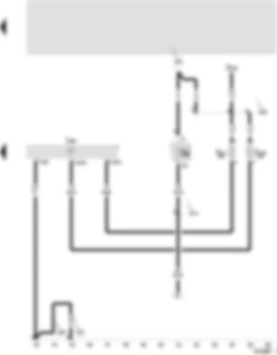 Wiring Diagram  SEAT TOLEDO 2001 - Central control unit for comfort system - interior surveillance deactivation switch - in strut B - interior surveillance deactivation switch illumination/interior surveillance