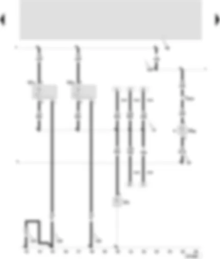 Wiring Diagram  SEAT TOLEDO 2001 - Door warning lamp - right - interior lighting - front - interior lighting - rear left - interior lighting - rear right