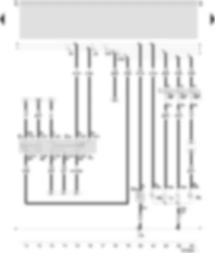 Wiring Diagram  SEAT TOLEDO 2001 - Turn signal switch - headlight dipper/flasher switch - parking light switch - twin filament bulb/sealed beam insert left