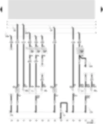 Wiring Diagram  SEAT TOLEDO 2001 - Twin filament bulb/sealed beam insert left - twin filament bulb/sealed beam insert right - side light bulb left
