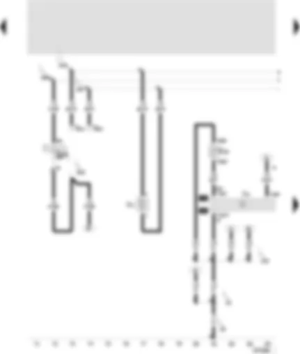 Wiring Diagram  SEAT TOLEDO 2001 - Automatic intermittent wash/wipe relay - intermittent wiper control - windscreen washer pump