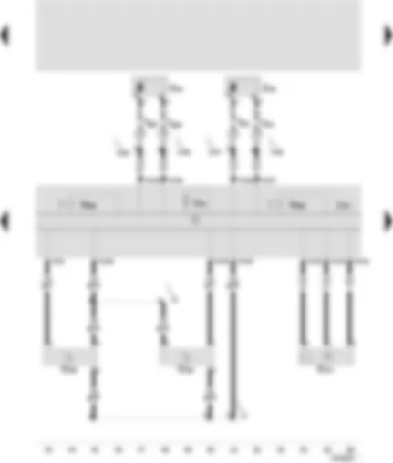 Wiring Diagram  SEAT TOLEDO 2001 - ABS with EDL control unit - wheel speed sensor - rear right - wheel speed sensor - rear left