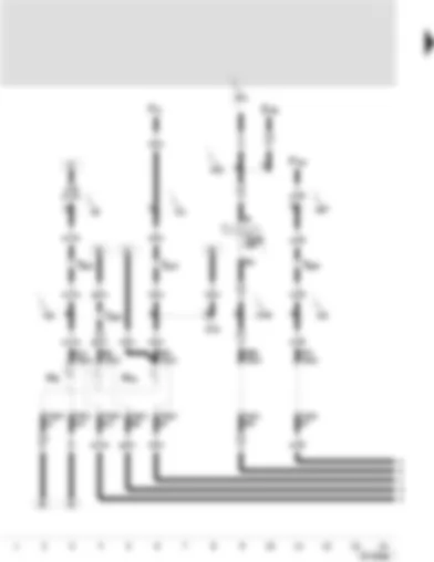 Wiring Diagram  SEAT TOLEDO 2000 - Turn signal bulb rear left - brake/tail light bulb left