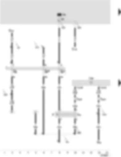 Wiring Diagram  SEAT TOLEDO 1999 - Diesel direct injection control unit - brake light switch - CCS brake pedal switch/diesel direct injection system