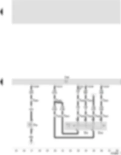 Wiring Diagram  SEAT TOLEDO 2000 - Diesel direct injection control unit - CCS switch - CCS button (SET) - clutch pedal switch