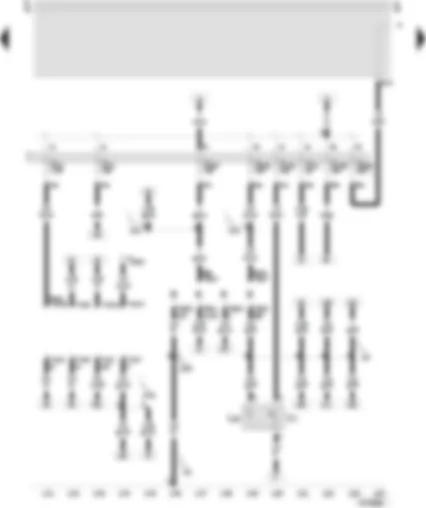 Wiring Diagram  SEAT TOLEDO 2001 - Cigarette lighter light bulb - radio - cigarette lighter