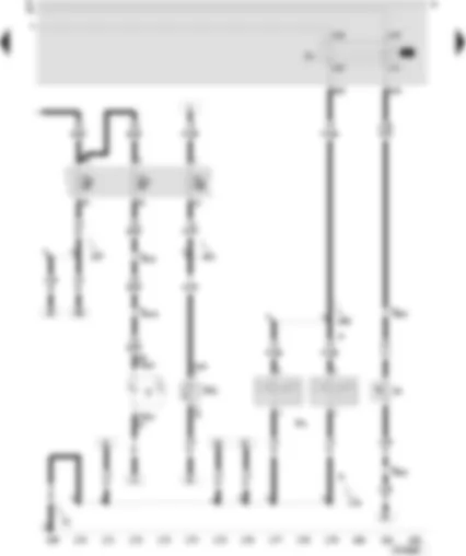 Wiring Diagram  SEAT TOLEDO 2001 - Horn plate - horn/dual tone horn - dual tone horn relay - glove box light - number plate light