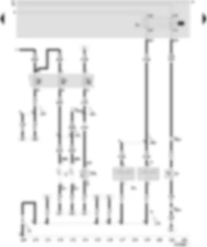 Wiring Diagram  SEAT TOLEDO 2001 - Horn plate - horn/dual tone horn - dual tone horn relay - glove box light - number plate light
