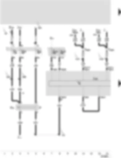 Wiring Diagram  SEAT TOLEDO 2001 - ABS with EDL control unit - brake light switch - CCS brake pedal switch/diesel direct injection system