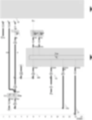 Wiring Diagram  SEAT TOLEDO 2001 - ABS with EDL control unit - TCS/ESP button - traction control system switch bulb