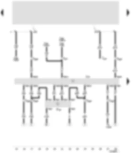 Wiring Diagram  SEAT TOLEDO 2001 - Automatic gearbox control unit - multifunction switch