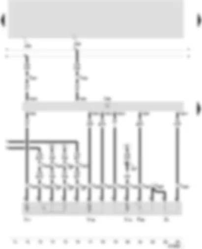 Wiring Diagram  SEAT TOLEDO 2004 - Door control unit - driver