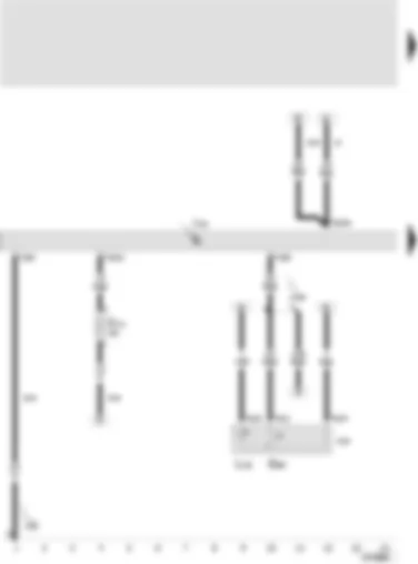 Wiring Diagram  SEAT TOLEDO 2001 - Central control unit for comfort system - interior surveillance deactivation switch - in strut B - interior surveillance deactivation switch illumination/interior surveillance