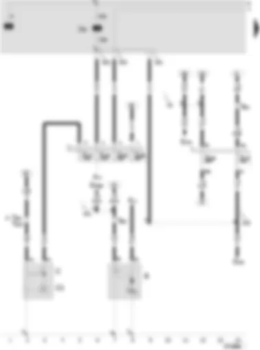 Wiring Diagram  SEAT TOLEDO 2001 - Battery - starter - alternator - voltage regulator - ignition/starter switch - X-contact relief relay