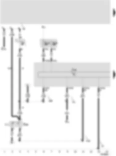 Wiring Diagram  SEAT TOLEDO 2002 - ABS control unit with EDL - TCS and ESP - TCS and ESP button - traction control switch illumination bulb
