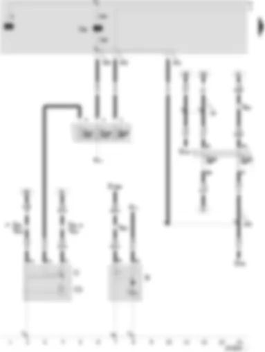 Wiring Diagram  SEAT TOLEDO 2005 - Battery - starter - alternator - voltage regulator - ignition/starter switch - X contact relief relay
