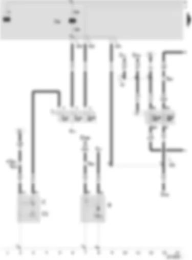 Wiring Diagram  SEAT TOLEDO 2005 - Battery - starter - alternator - voltage regulator - ignition/starter switch - X contact relief relay