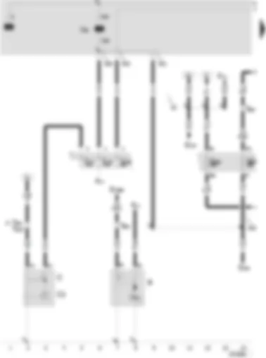 Wiring Diagram  SEAT TOLEDO 2005 - Battery - starter - alternator - voltage regulator - ignition/starter switch - X contact relief relay