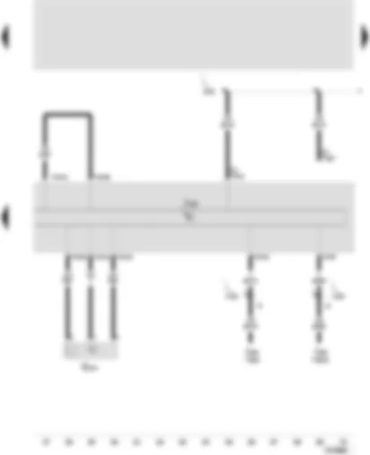 Wiring Diagram  SEAT TOLEDO 2005 - Anti-locking brake system with electronic differential lock - TCS and ESP - brake pressure sender 2