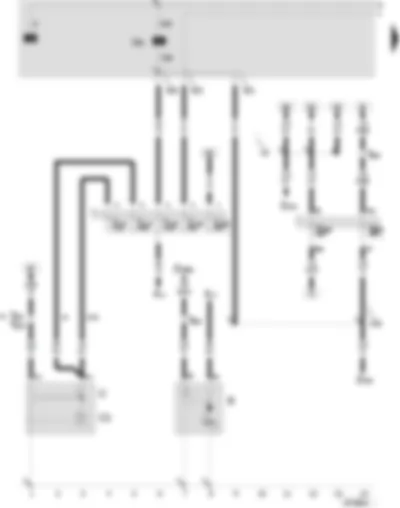 Wiring Diagram  SEAT TOLEDO 2005 - Battery - starter - alternator - voltage regulator - ignition/starter switch - X-contact relief relay