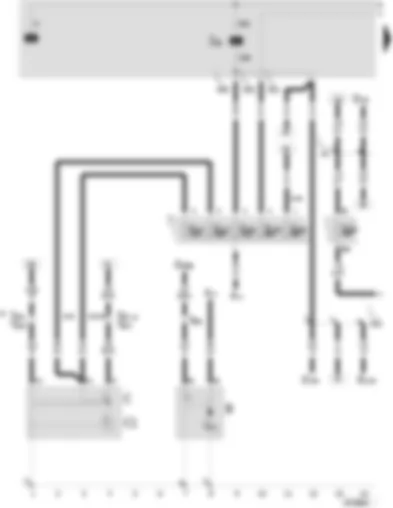 Wiring Diagram  SEAT TOLEDO 2005 - Battery - starter - alternator - voltage regulator - ignition/starter switch - X contact relief relay