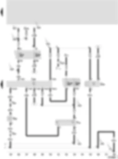 Wiring Diagram  SEAT TOLEDO 2005 - Radiator fan control unit - radiator fan thermal switch - high pressure sender - air conditioning system magnetic clutch