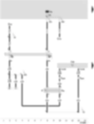 Wiring Diagram  SEAT TOLEDO 2002 - 4AV control unit (injection system) - brake light switch - brake pedal switch