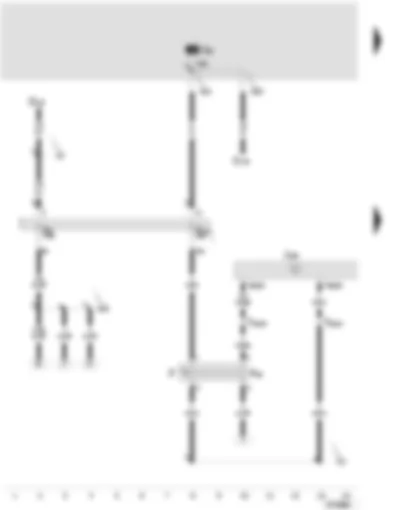 Wiring Diagram  SEAT TOLEDO 2005 - Motronic control unit - brake light switch - brake pedal switch