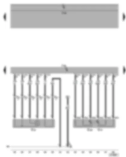 Wiring Diagram  SEAT TOLEDO 2005 - Simos control unit - lambda probe - accelerator position sender