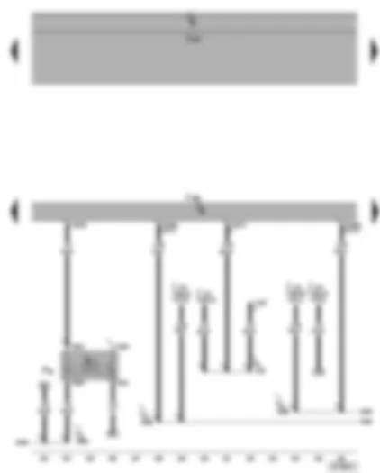 Wiring Diagram  SEAT TOLEDO 2005 - Diesel direct injection system control unit - clutch pedal switch