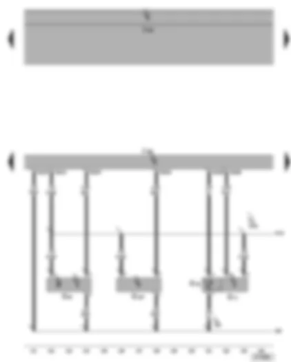 Wiring Diagram  SEAT TOLEDO 2005 - Motronic control unit - Hall sender - intake air temperature sender - intake manifold pressure sender - fuel pressure sender