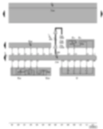 Wiring Diagram  SEAT TOLEDO 2005 - Ignition/starter switch - turn signal switch - headlight dipper/flasher switch - cruise control system switch - steering angle sender - steering column electronics control unit