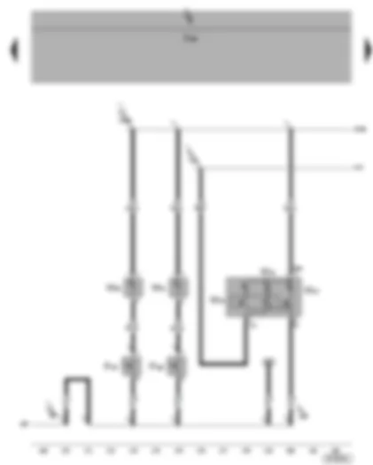 Wiring Diagram  SEAT TOLEDO 2005 - Driver vanity mirror contact switch - illuminated vanity mirror - interior light with switch-off delay - front reading lights