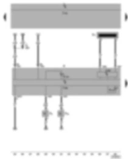 Wiring Diagram  SEAT TOLEDO 2005 - Immobilizer reader coil - handbrake warning switch - brake fluid level warning contact - dash panel insert - immobilizer control unit