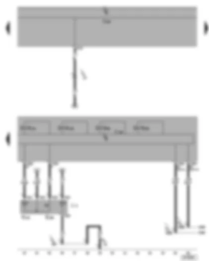 Wiring Diagram  SEAT TOLEDO 2005 - ABS with EDL control unit - TCS/ESP button - front ABS outlet and inlet valve - traction control switch illumination - TCS/ESP stability program warning lamp -2- - onboard power supply control unit