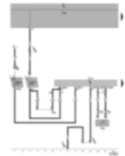 Wiring Diagram  SEAT TOLEDO 2005 - Mobile telephone operating electronics control unit - onboard supply control unit - telephone microphone